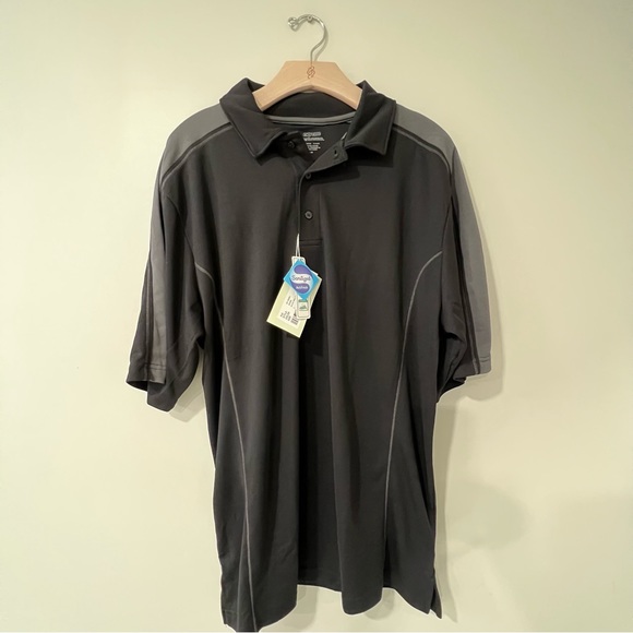 Extreme Eperformance 85089 Navy/White Pique Color-Block Polo Shir… - Picture 5 of 6